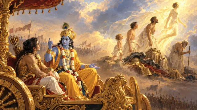 Artwork for Bhagavad Gita chapter 2: Sankhya Yoga
